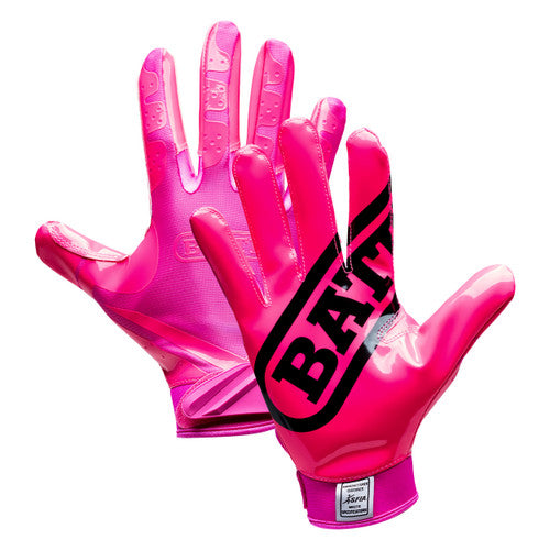 Battle Sports Double Threat Football Gloves - Gold/Black, MPN 9310