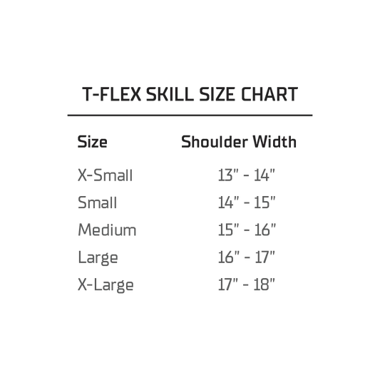 Schutt T-FLEX Youth Shoulder Pads