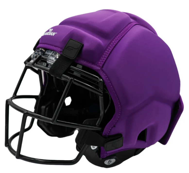f7 football helmet purple 2.0 COLLEGIATE w/ Attached Carbon Steel Guard and S OneTEAM Sports it pairs the best performance Vikings WR Justin Jefferson is