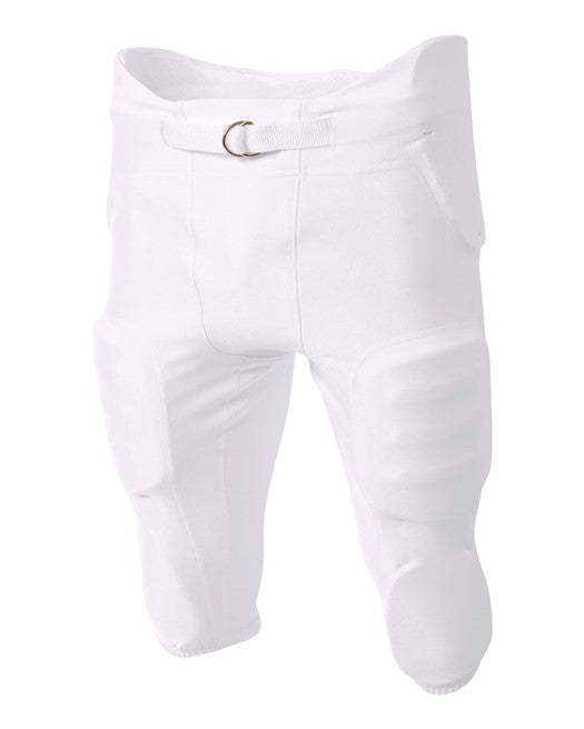 Football Pants For Adult  Sidestripe White Football Pants